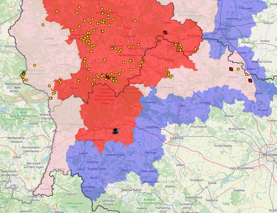 Powiat Bolesławiecki w czerwonej strefie ASF, obowiązują obostrzenia